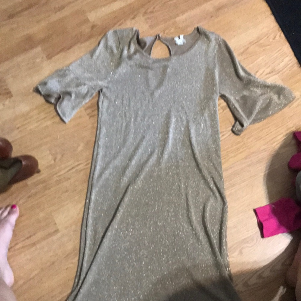 Forever 21 Gold Dress